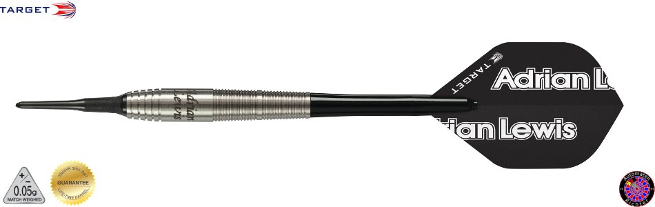 Soft Dartpfeil Set Target - Natural Adrian Lewis Nr.2